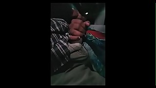 Groping woman touches dick in bus-2. part of the