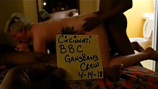 We gangbang fuck and cum sexy pawg in white kitten! it039_s queue, ladies!