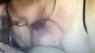 Wife's first black cock