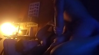 Wife watches best friend, husband duck