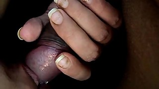 Sucking my dick wife
