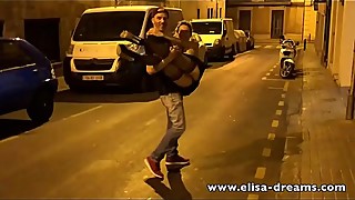 Flashing and hardcore sex in public places